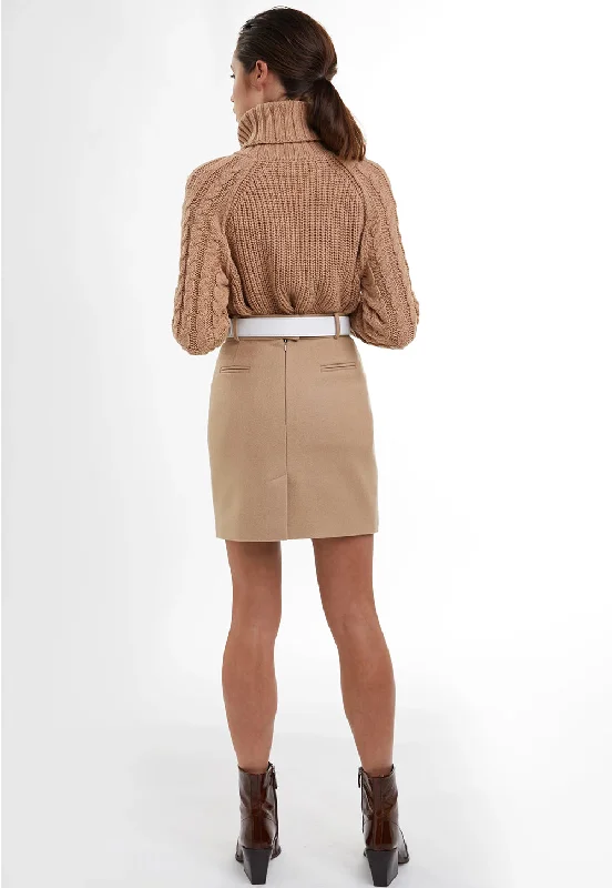 Knightsbridge Skirt - Camel