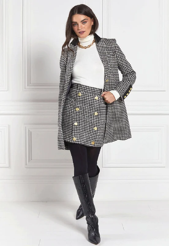 Knightsbridge Skirt - Houndstooth