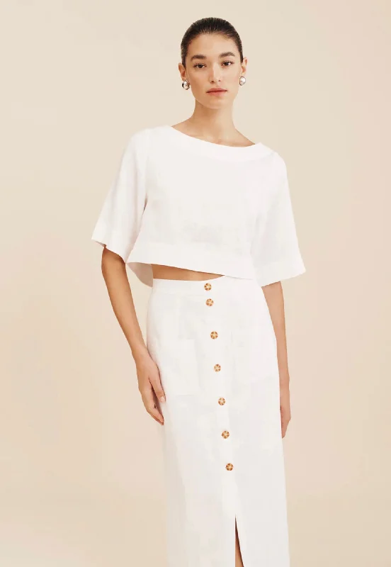 Heidi Skirt - Ivory