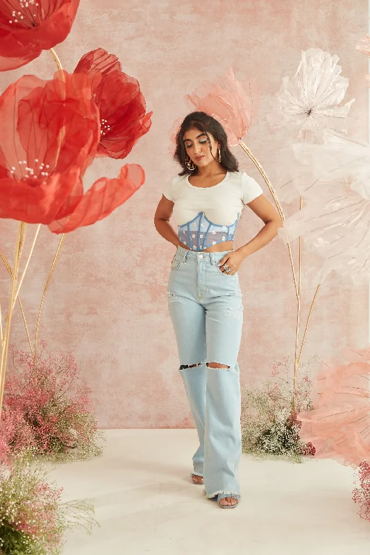 Ava Wide Leg High Waist Jeans