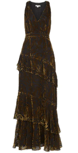 Edith Reed Print Maxi Dress