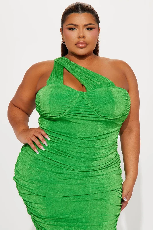 Fern Midi Dress - Green