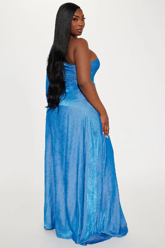 Heaven On Earth Maxi Dress - Blue