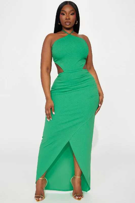 Sweetest Thing Maxi Dress - Aqua