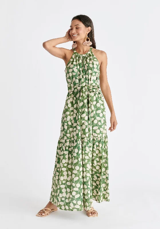 Halterneck Maxi Dress