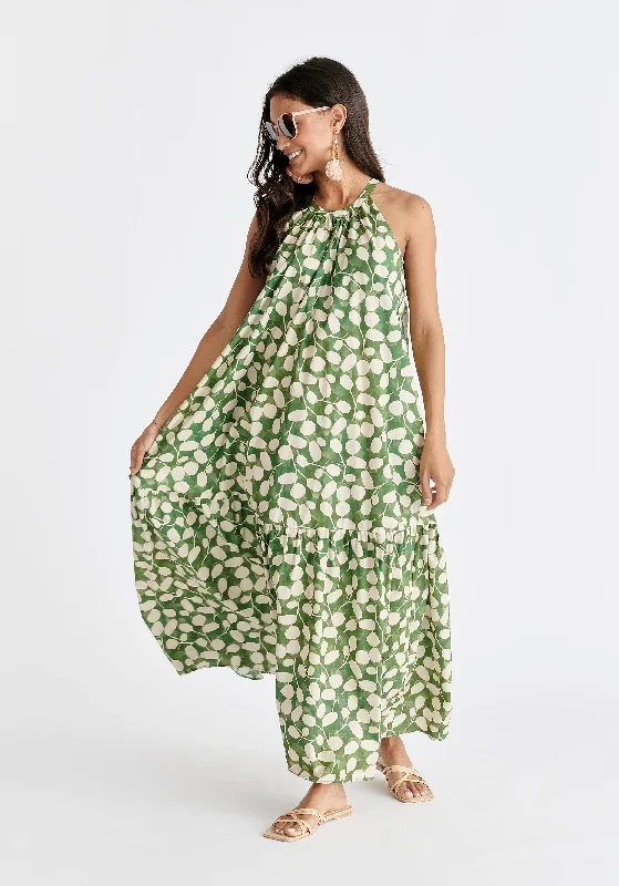 Halterneck Maxi Dress