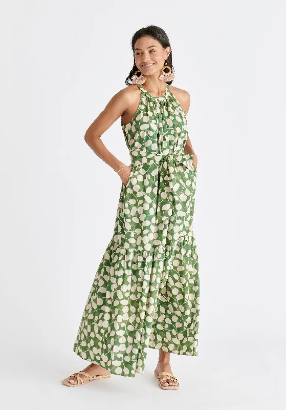 Halterneck Maxi Dress