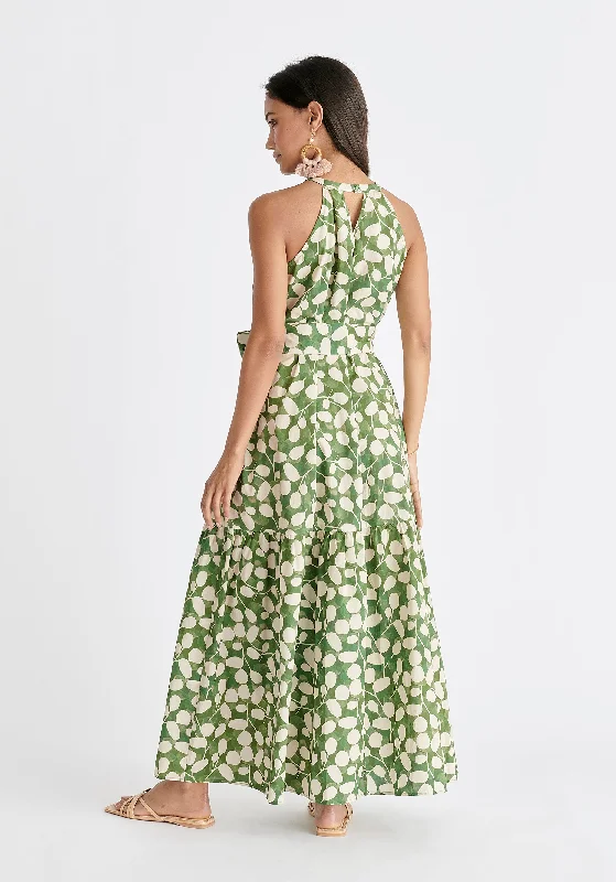 Halterneck Maxi Dress