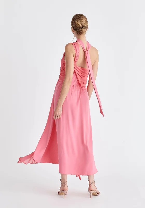 One Shoulder Flowy Dress