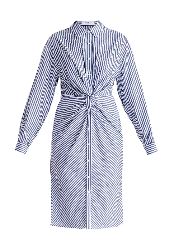 Twist Detail Shirt Dress